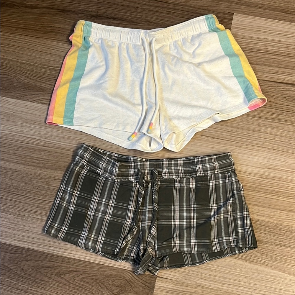 PJ Salvage bundle sleep shorts medium
